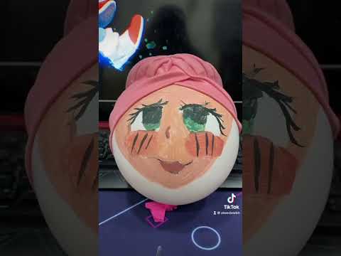 الرسم على البالونات الوداعي الرسم