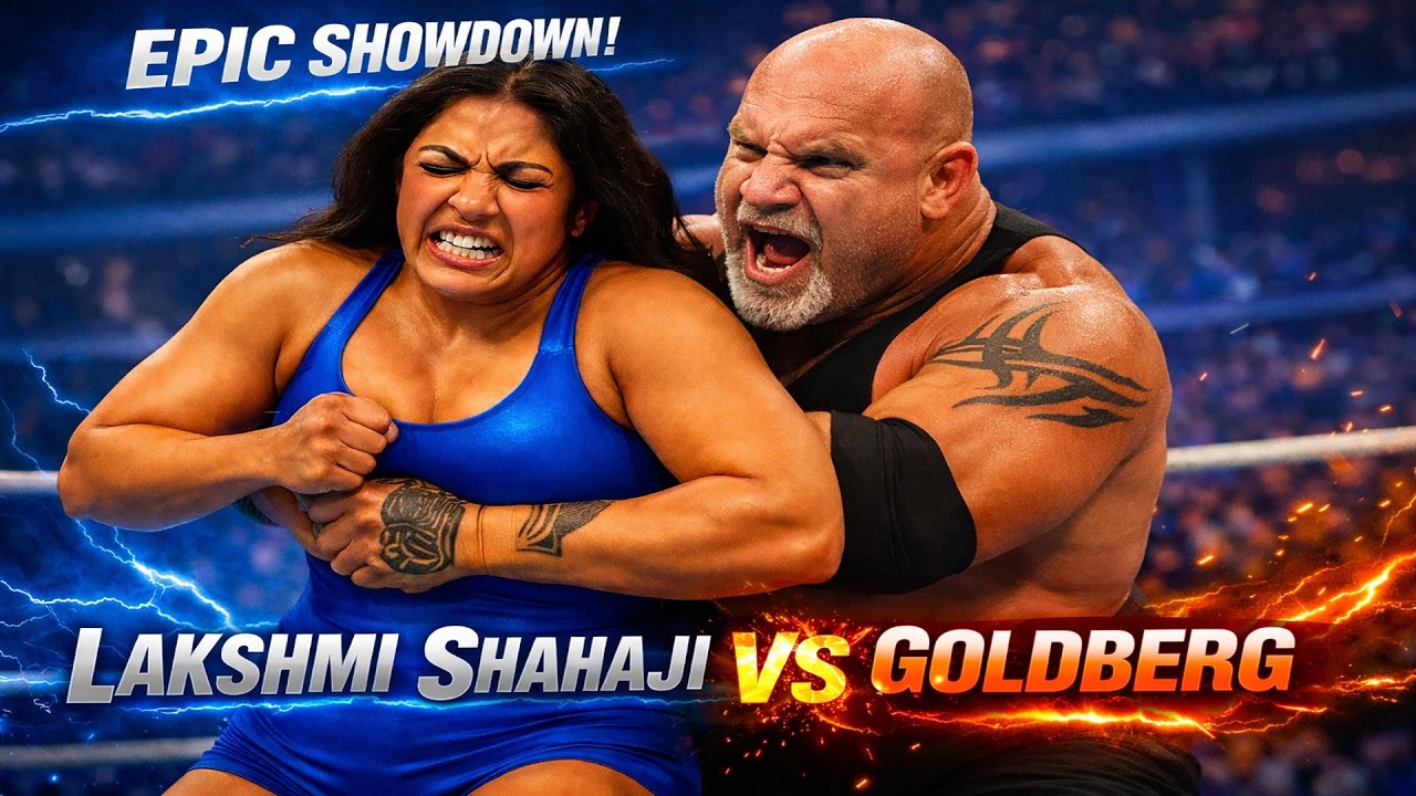 From Spear to Slam — Lakshmi Shahaji Pushes Goldberg to the LIMIT!