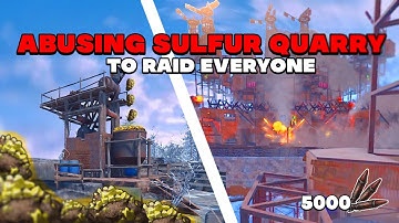 ABUSING SULFUR QUARRY TO RAID EVERYONE - Vital EU Monthly