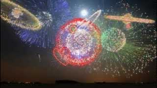 New Years 2013 - Synchronized Epic Music (Heart of Courage) - FWSim Fireworks Display - HD