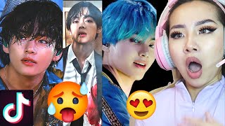 CALLING ALL TAE STANS! 'BEST KIM TAEHYUNG TIKTOK COMPILATION!' 🥵 | REACTION/REVIEW