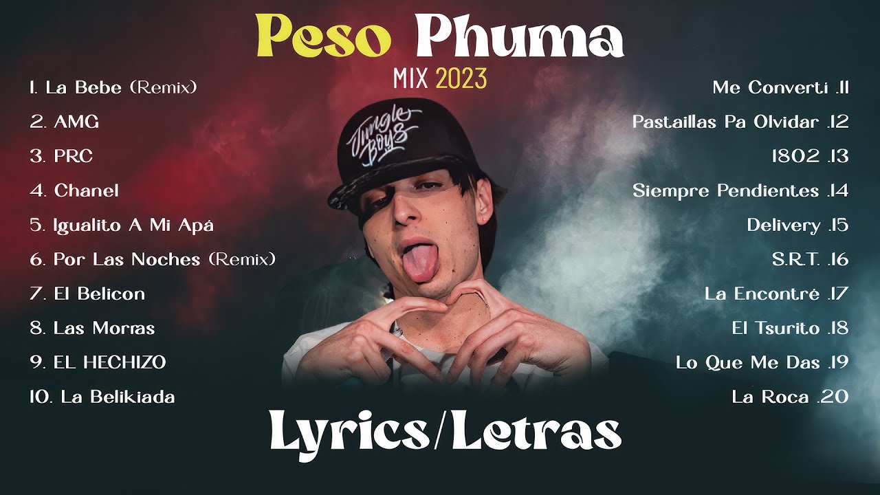 Peso Pluma Álbum Completo Peso Pluma Grandes Exitos Mix 2023 (Letra