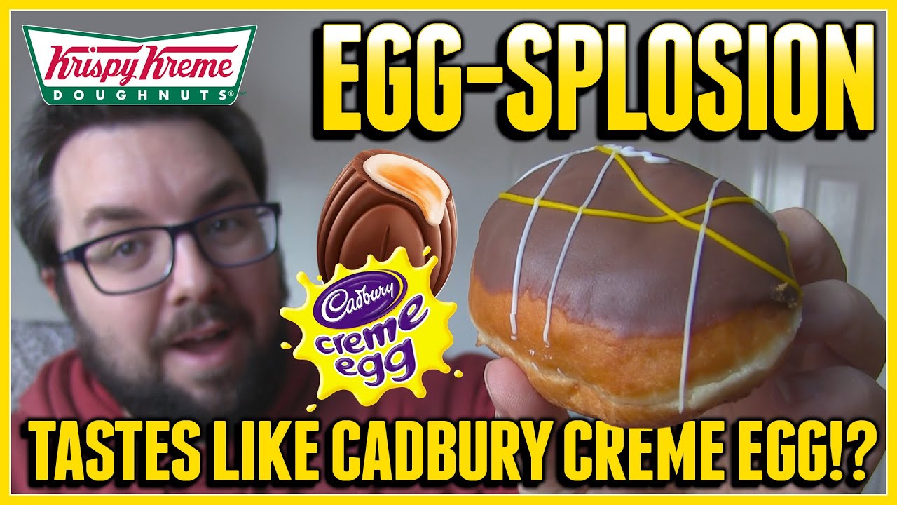 Krispy Kreme EggSplosion Review (Cadbury Creme Egg?!) YouTube