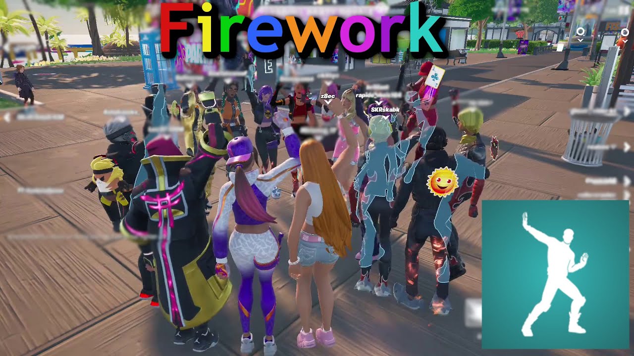 🎇A Beautiful Perfect Timing on Fortnite🎆 (Firework - Katy Perry)