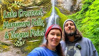 Beautiful Lake Crescent, Marymere Falls, and Tide Pooling At Tongue Point
