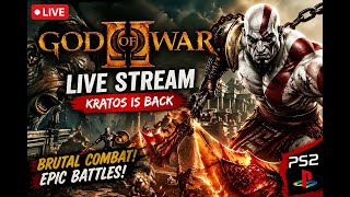 GOD OF WAR 2 LIVE NOW 🔥 Full Gameplay Walkthrough | Kratos Rage Mode | PS2 Classic Live 2026