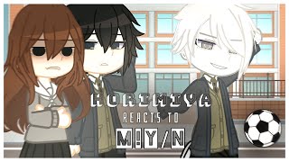 : Horimiya reacts to M!Y/N || Mostly Bachira || 1/2 || Speed 2x || By: s