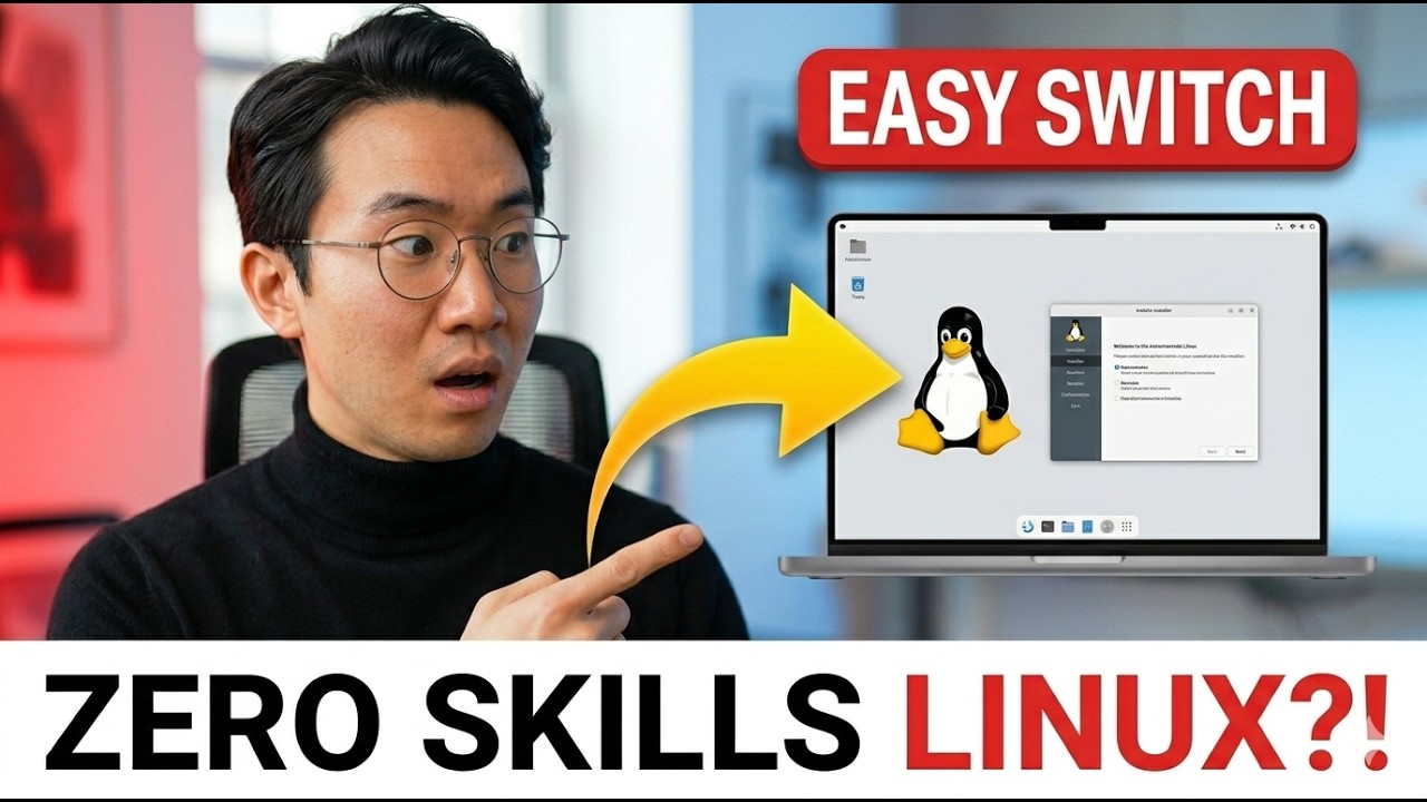 I Switch to Linux as a Complete Beginner — Easier Than Windows? - YouTube