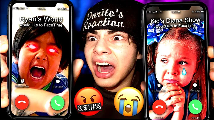 DO NOT FACETIME RYANS WORLD AND KIDS DIANA SHOW AT THE SAME TIME!! *DIANA CRIED*