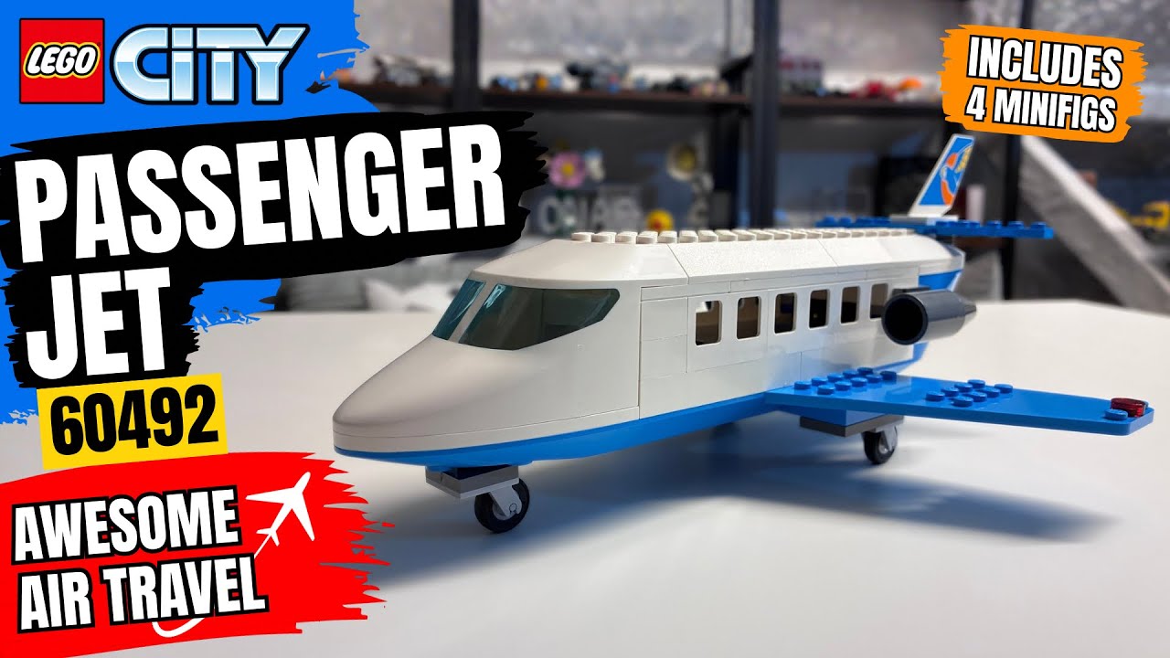 Lego City 60492 Passenger Jet (Unboxing & Review)