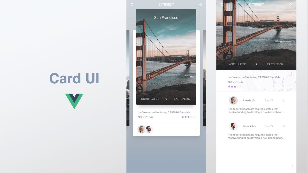 VueJS Build A Card UI