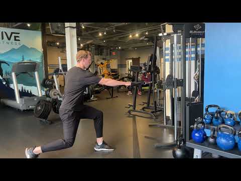 Split Stance SA Cable Row