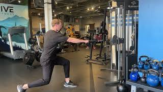 Split Stance SA Cable Row Wealth