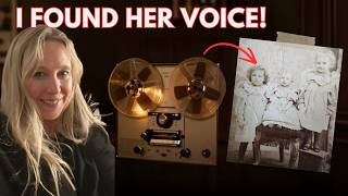 I Found the Voice of a Woman Born in Victorian Times In A Fleamarket Box!