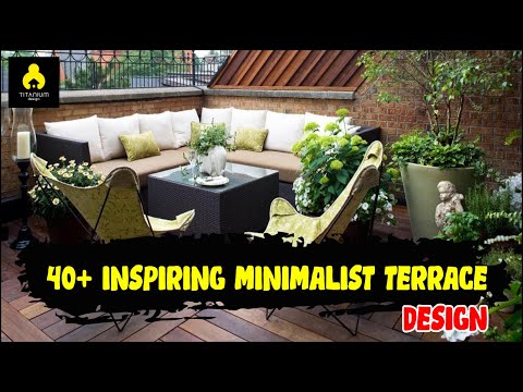 MODERN! 40+ Inspiring Minimalist Terrace Design Ideas That Refresh Your Space at Home