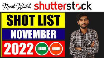 Shutterstock Trending Topics November 2022 - Shutterstock Shot List November 2022 - Urdu/Hindi