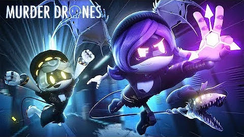 MURDER DRONES - FIGHT TIL I M GOOD ENOUGH (ft. The Living Tombstone) [Official Music Video]