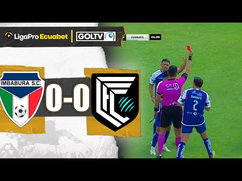 Imbabura LO AGUANTÓ con 10 | Imbabura 0-0 Cumbayá | LigaPro 2024