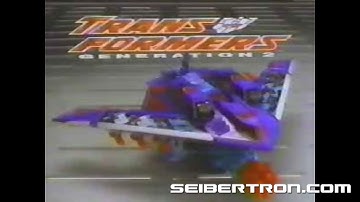 Transformers G2 Dreadwing and Smokescreen Generation 2 commercial 1994 #2