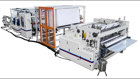 1350 mm automatic color printing toilet paper glue lamination machine