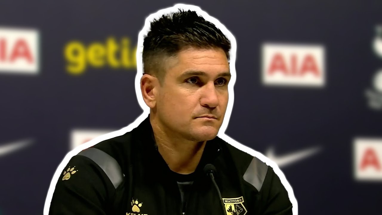 Tottenham 1-0 Watford - Xisco Munoz post-match press conference