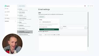 Adding your DNS records in Rafi.
