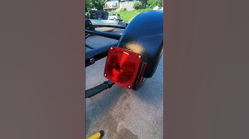 Installing trailer lights! #diy #boat #trailer #lighting #wiring