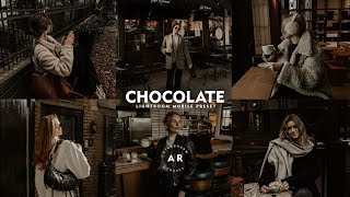 Chocolate - Free Lightroom Mobile Presets | Chocolate Preset | Cocoa Preset