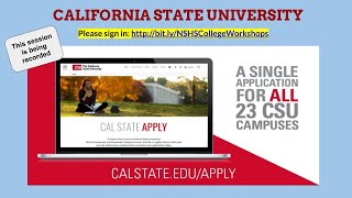 CSU Application Presentation 10/15/2020