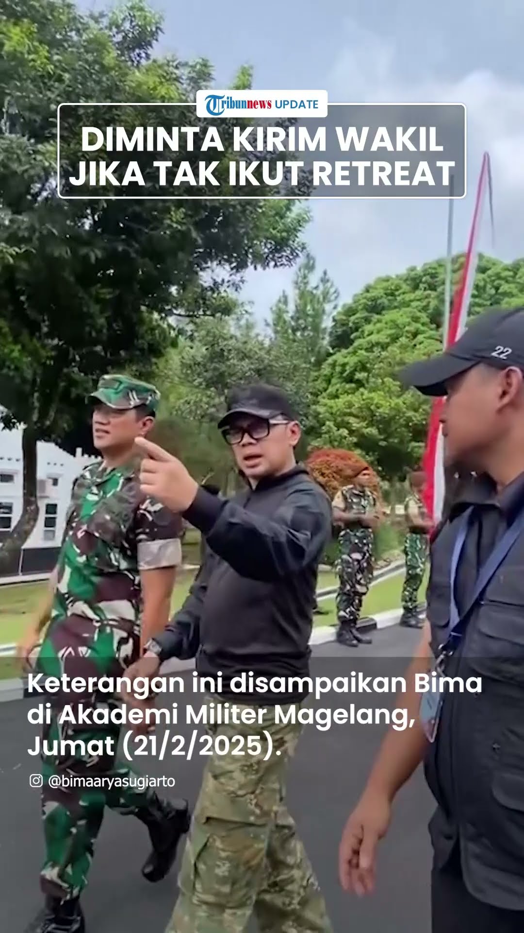 Bima Arya Minta Kepala Daerah yang Tak Hadir untuk Mengirimkan Wakilnya Mengikuti Retreat