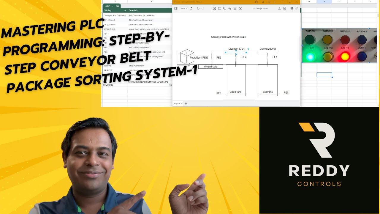 Mastering PLC Programming: Step-by-Step Conveyor Belt Package Sorting ...