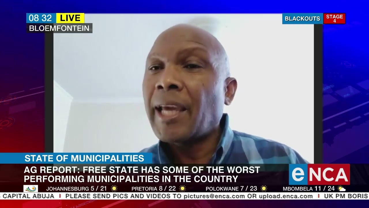 State of Municipalities | Plan for poor performing Free State municipalities