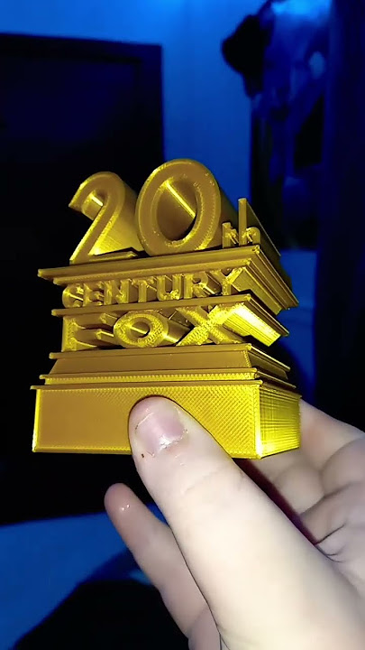 2 20th Century Fox logos that I got from Christmas.
