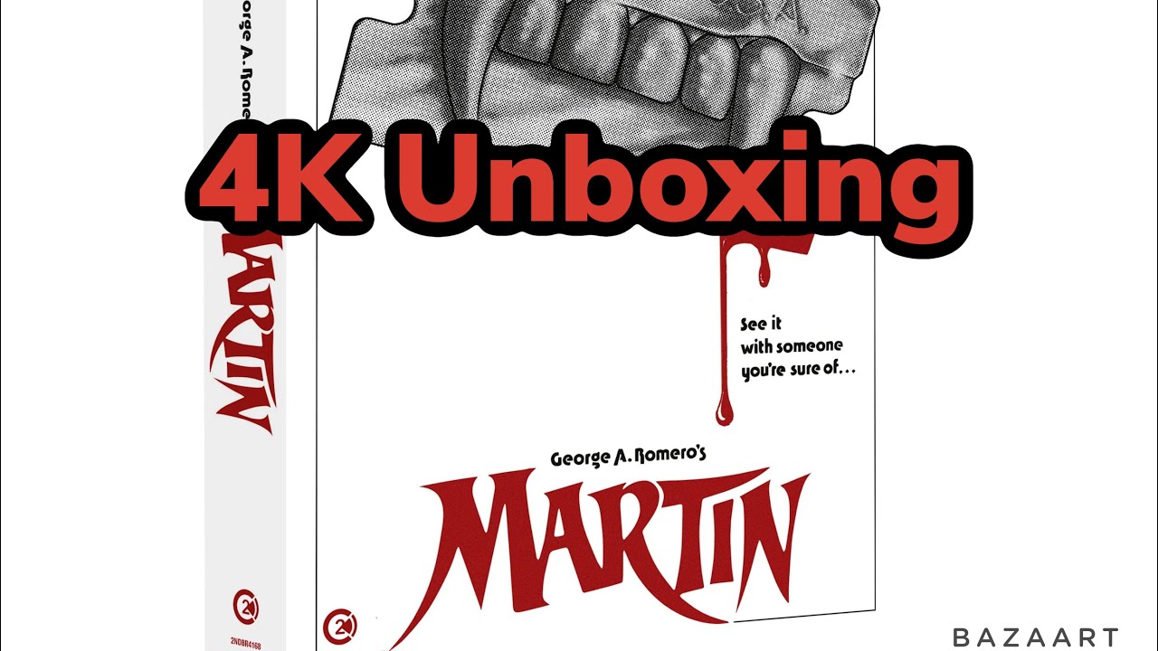 Martin 4K and Blu ray limited edition set