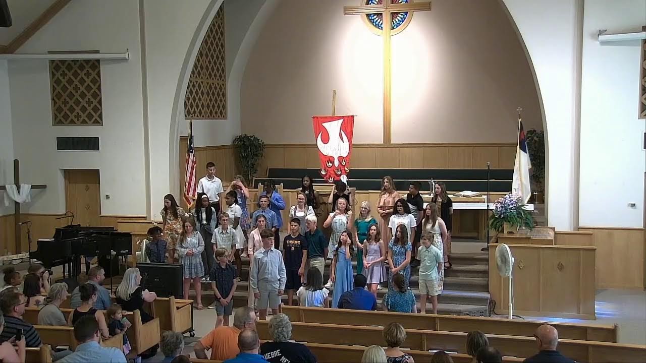 Muskegon Christian 6th grade graduation