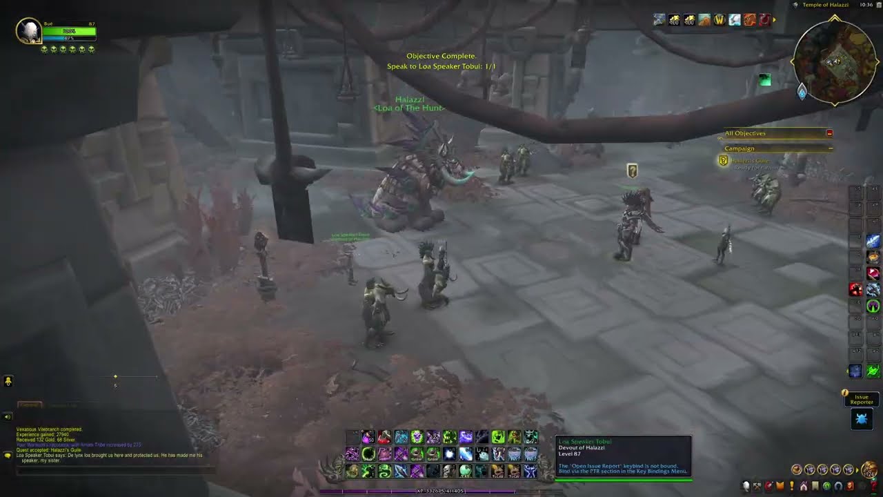 Halazzi's Guide, WoW Midnight Beta Quest