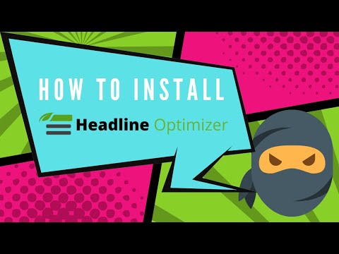How To Install Thrive Headline Optimizer