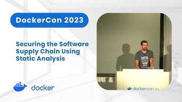 Using Static Analysis to Catch Configuration Vulnerabilities (DockerCon 2023)