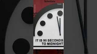 The #doomsday clock has moved again, and #spoiler, it’s not good news🤯