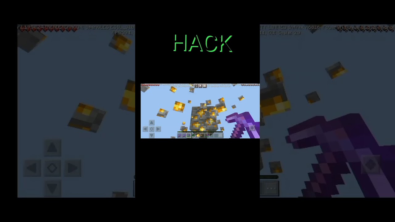 Minecraft NORMAL VS HACK