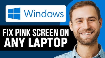 How To Fix Pink Screen On ANY Laptop/Desktop (2025) Step By Step Tutorial