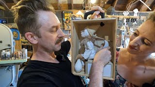 A Custom Travel Case for Our Pierrot Puppet