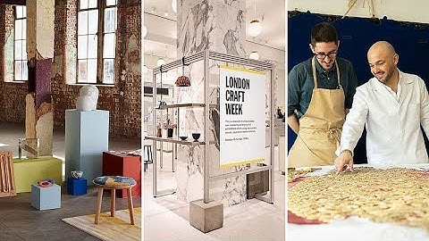 London Craft Week celebrates its 10-year anniversary in style