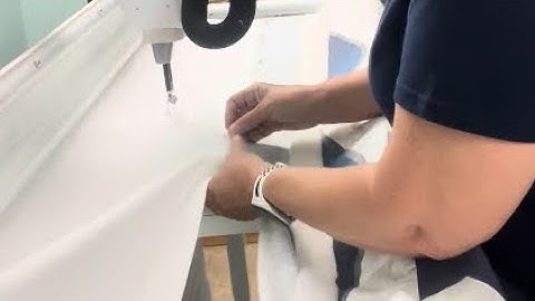 Loading Quilt on Little Foot Frame