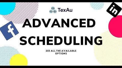 Advanced Scheduling in CSV and Google Sheet - TexAu, Growth Automation Platform | #TexAu