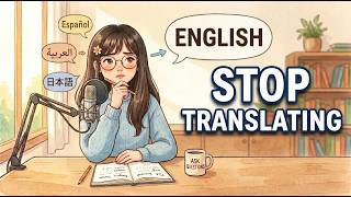 Stop Translating in Your Head (Do This Instead) | Slow English Podcast