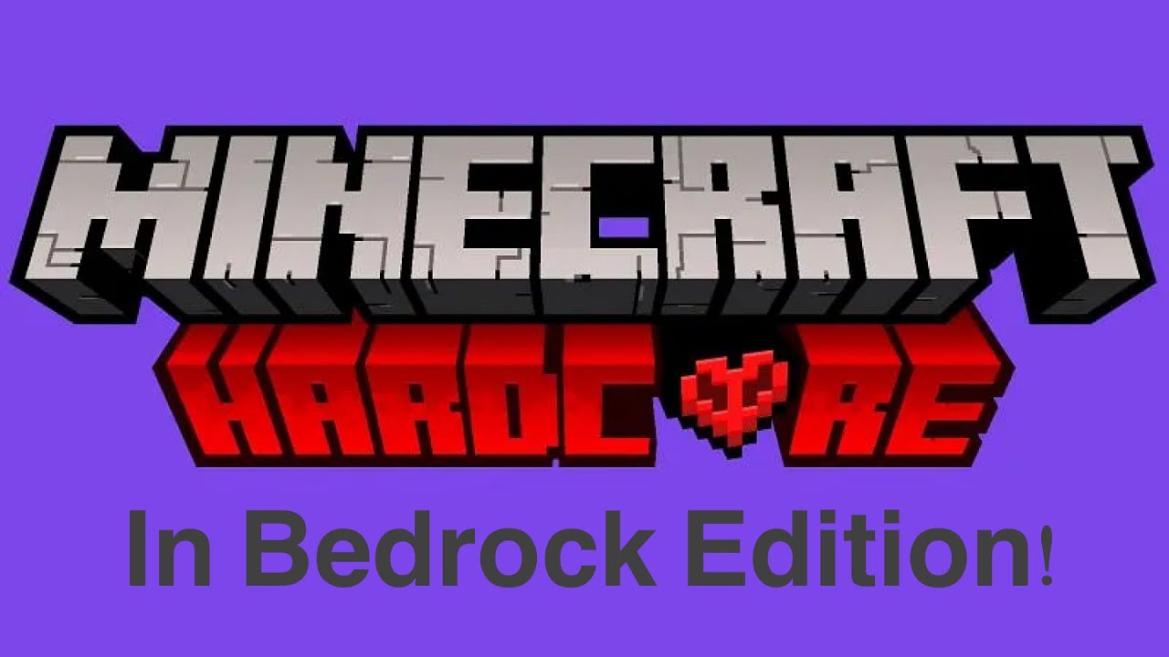 How To Play Hardcore Mode On Minecraft Bedrock Edition And Education Edition YouTube