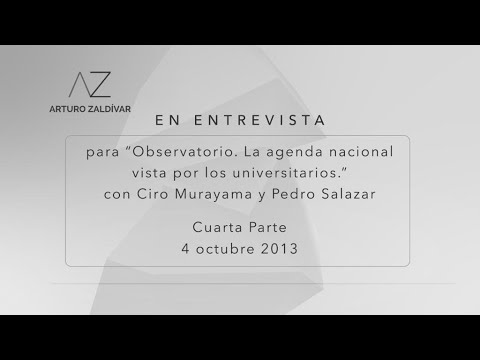 Entrevista | "Observatorio" - DDHH y Tratados internacionales - 4 | 2013