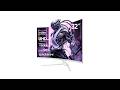 Review CRUA 32 Curved Gaming Monitor 4K 160Hz White RGB Display