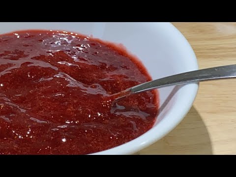 Video: Frozen Strawberry Ncuav Qab Zib: Daim Ntawv Qhia Ua Kauj Ruam-kauj Ruam Nrog Daim Duab